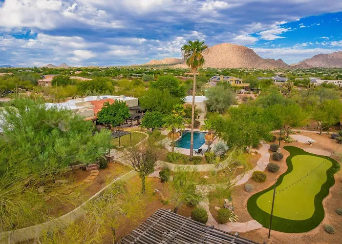 Bocce Court, Heated Pool, Spa, Putting Green, Villa *